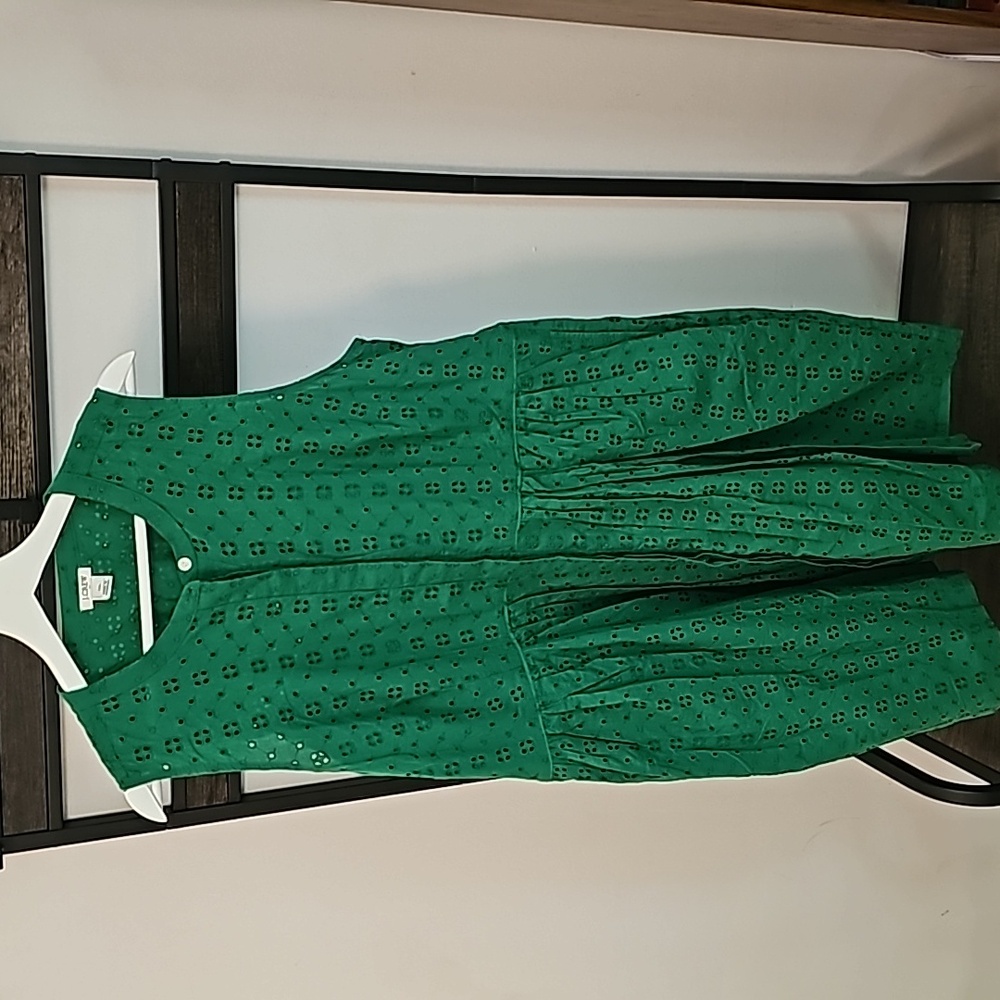 J. Crew Sleeveless Button Up Dress
